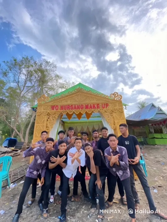 Young Men Showcase Kung Fu Skills Under Archway – AI Generated Video | Hailuo AI