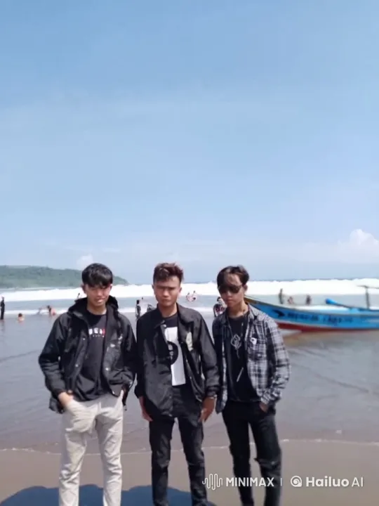 Young Men Perform Kung Fu on the Beach – AI Generated Video | Hailuo AI