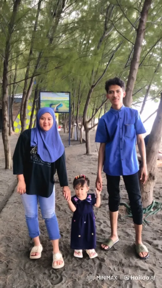 Family Demonstrates Kungfu Moves in Wooded Setting – AI Generated Video | Hailuo AI