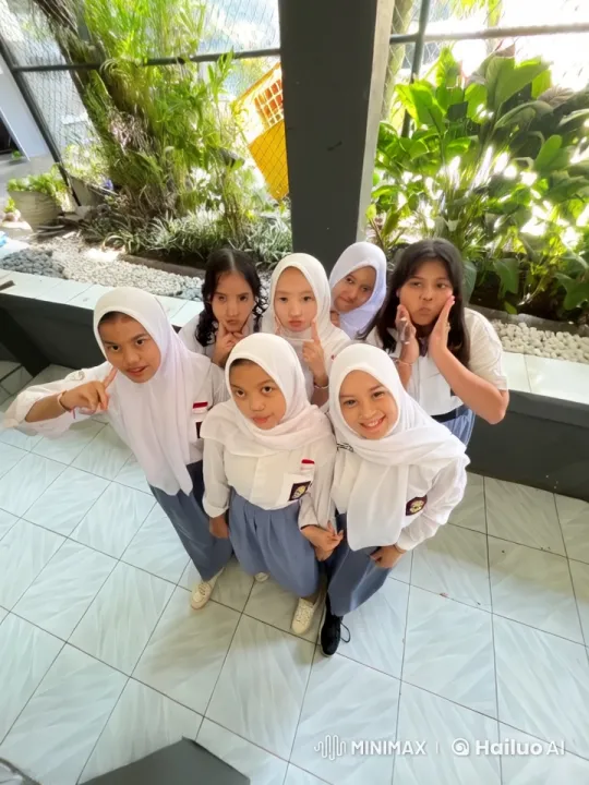Schoolgirls' Synchronized Kung Fu in Courtyard – AI Generated Video | Hailuo AI