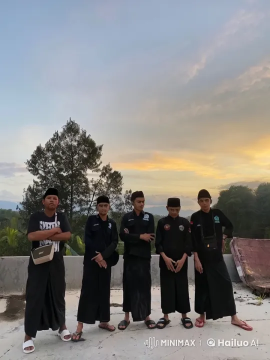 Traditional Kung Fu Masters Showcase Skills in Scenic Sunset – AI Generated Video | Hailuo AI