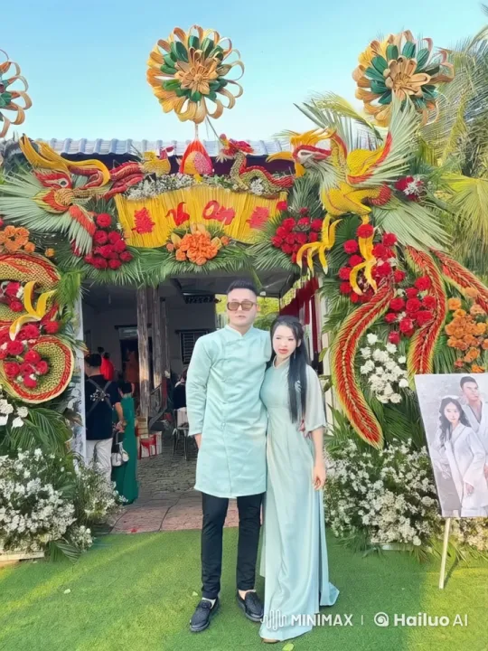 Traditional Kung Fu Display in Festive Setting – AI Generated Video | Hailuo AI