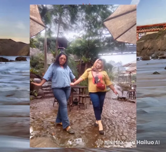 Outdoor Cafe: Kung Fu Poses in Nature's Ambiance – AI Generated Video | Hailuo AI