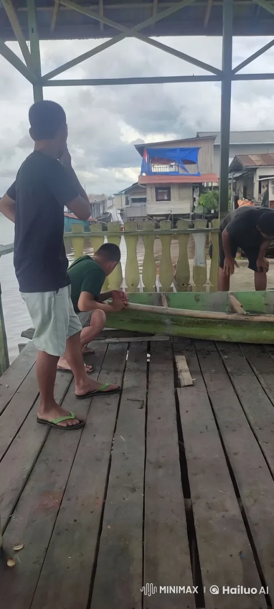 Young Men Practicing Kung Fu on River Deck – AI Generated Video | Hailuo AI