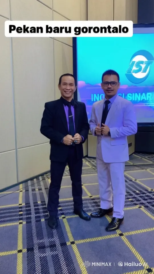 Formal Gentlemen Preparing for Presentation – AI Generated Video | Hailuo AI