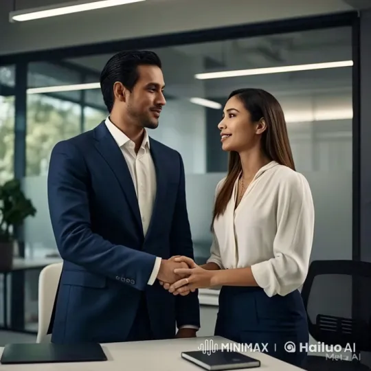 Office Kung Fu Showdown: Unexpected Martial Arts Battle in Corporate Setting – AI Generated Video | Hailuo AI