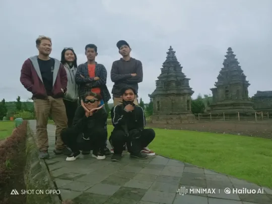 Friends Display Martial Arts in Ancient Temple Setting – AI Generated Video | Hailuo AI
