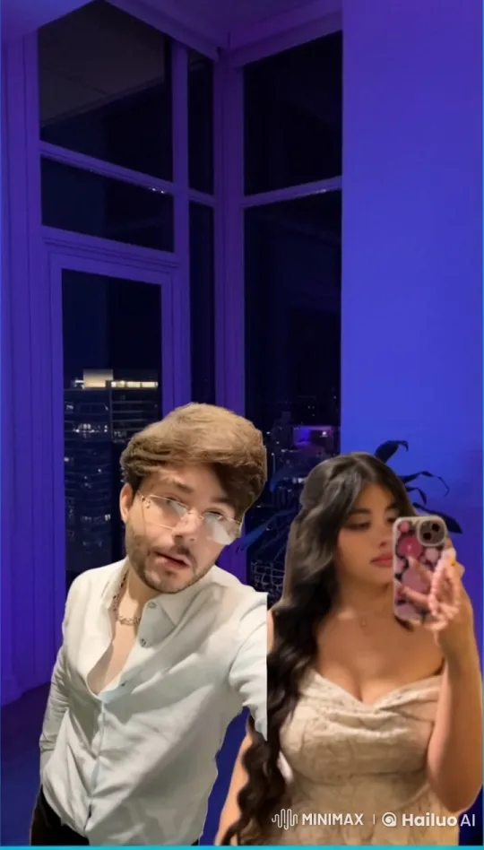 Romantic Moment in Modern Apartment – AI Generated Video | Hailuo AI