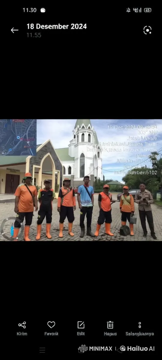 Community Service Team at Church in East Jakarta – AI Generated Video | Hailuo AI