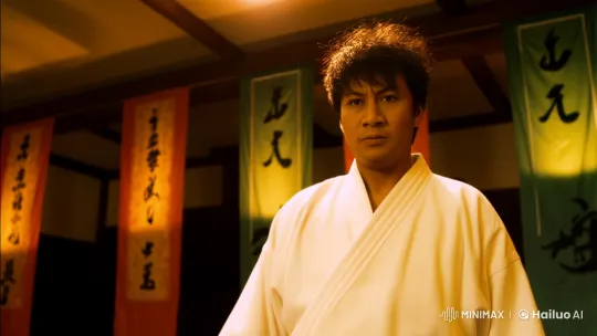 Martial Artist's Graceful Combat in Traditional Dojo – AI Generated Video | Hailuo AI