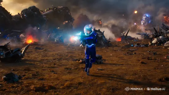 Jim Raynor's Heroic Stride Through a Chaotic Battlefield – AI Generated Video | Hailuo AI