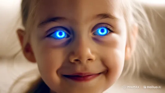 Dreamlike Close-up of Girl's Enigmatic Smile – AI Generated Video | Hailuo AI