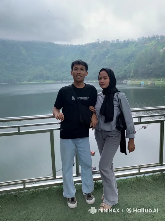 Kung Fu Practitioners Perform on Balcony with Scenic Lake View – AI Generated Video | Hailuo AI