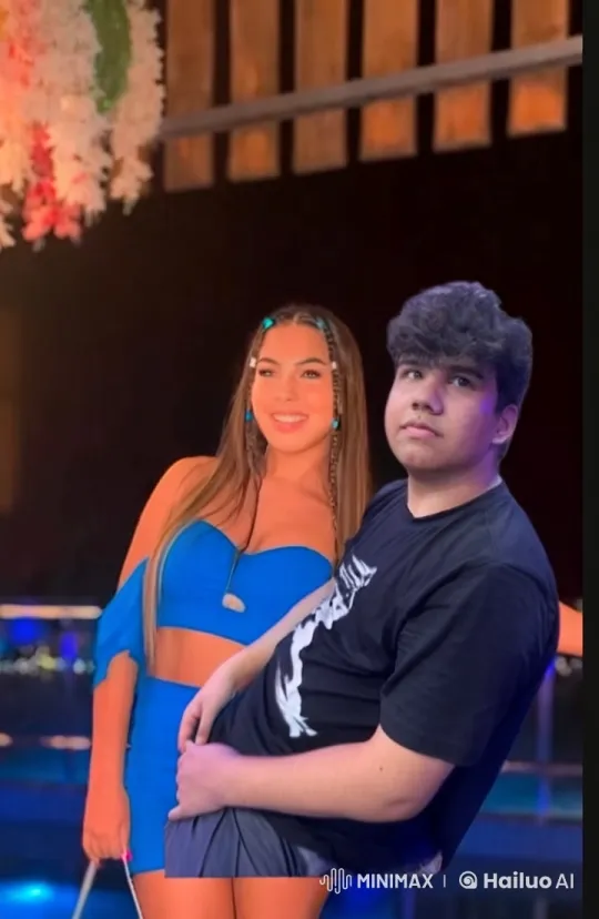 Young Woman and Boy Share Intimate Moment – AI Generated Video | Hailuo AI