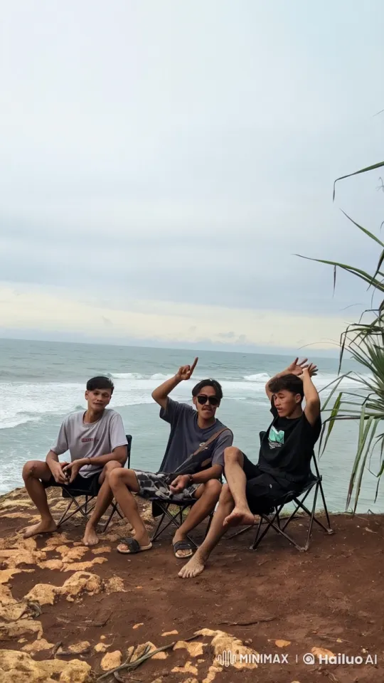 Kung Fu Fight on Cliffside with Ocean Background – AI Generated Video | Hailuo AI
