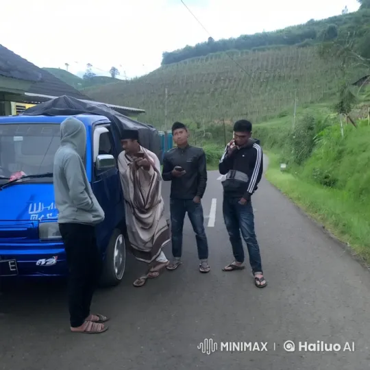 Rural Road Kungfu Fight in Scenic Setting – AI Generated Video | Hailuo AI