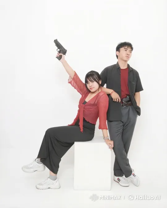 Intense Kungfu Fight Ends with Passionate Kiss – AI Generated Video | Hailuo AI