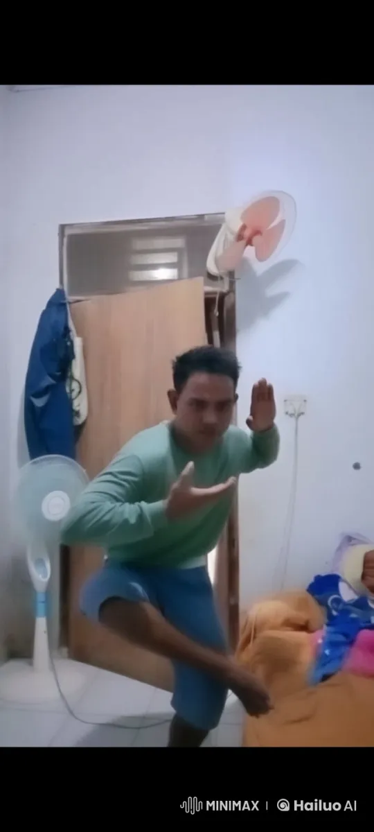 Young Man Practicing Kung Fu in Live2D Animation – AI Generated Video | Hailuo AI
