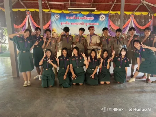 Scouts Display Martial Arts Skills in Energetic Exhibition – AI Generated Video | Hailuo AI