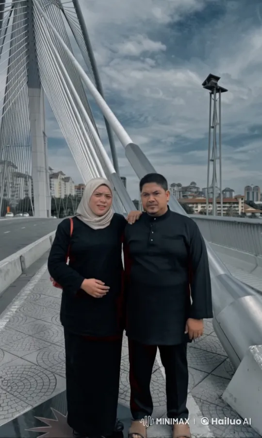 Couple Performs Kung Fu on Modern Bridge Amidst Cityscape – AI Generated Video | Hailuo AI