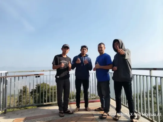 Kungfu Display on Mountain Balcony – AI Generated Video | Hailuo AI
