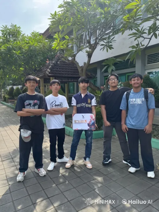 Young Men Display Kung Fu Skills in Garden Setting – AI Generated Video | Hailuo AI