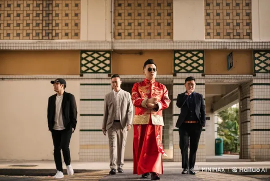 Traditional Kung Fu Meets Modern Combat in Choreographed Fight – AI Generated Video | Hailuo AI
