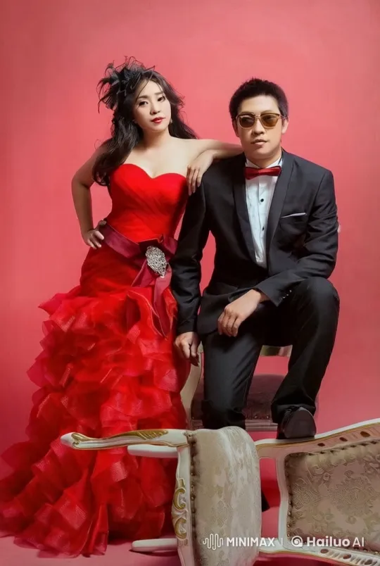 Elegant Duet Engage in High-Flying Martial Arts Showdown – AI Generated Video | Hailuo AI