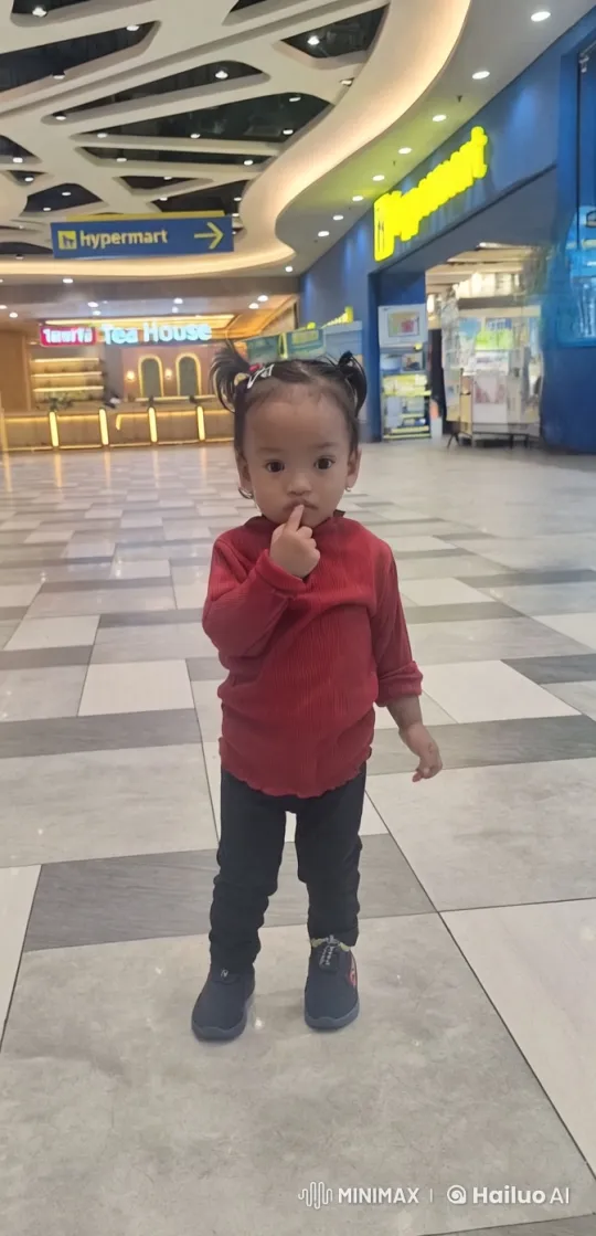 Child Performing Kungfu in Modern Shopping Mall – AI Generated Video | Hailuo AI