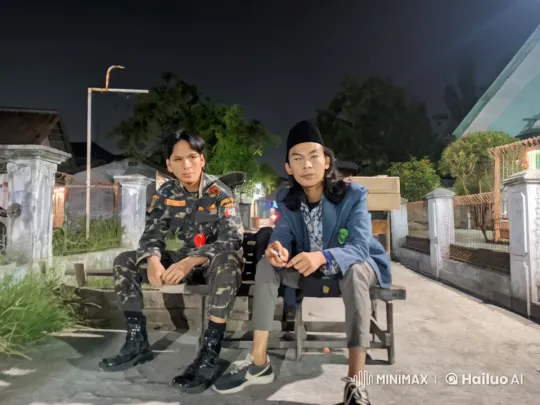 Nocturnal Kungfu Sparring Showdown on a Quiet Street – AI Generated Video | Hailuo AI