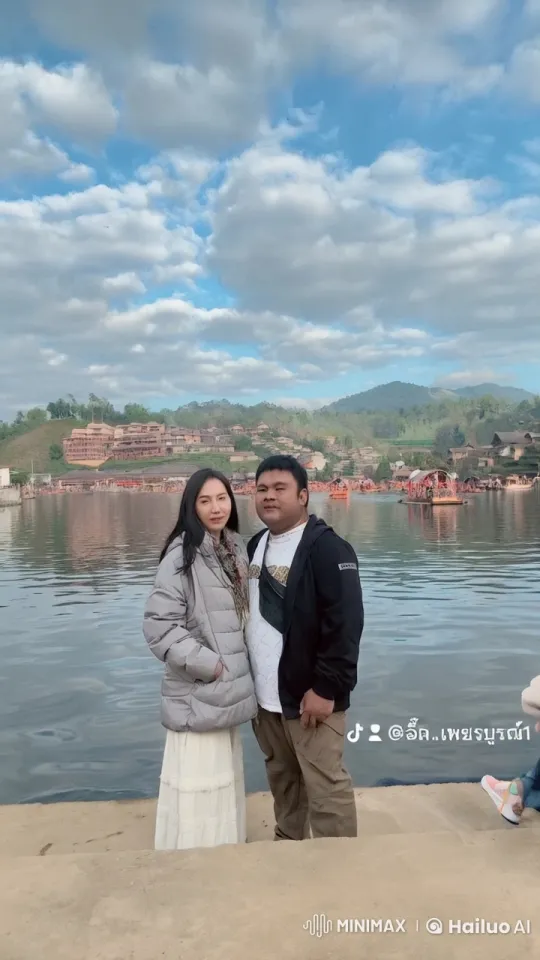 Couple Engages in Intense Kung Fu Fight by the Lake – AI Generated Video | Hailuo AI