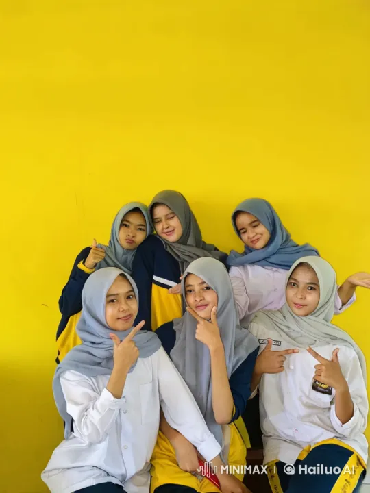 Young Girls in Hijabs Perform Energetic Kung Fu – AI Generated Video | Hailuo AI