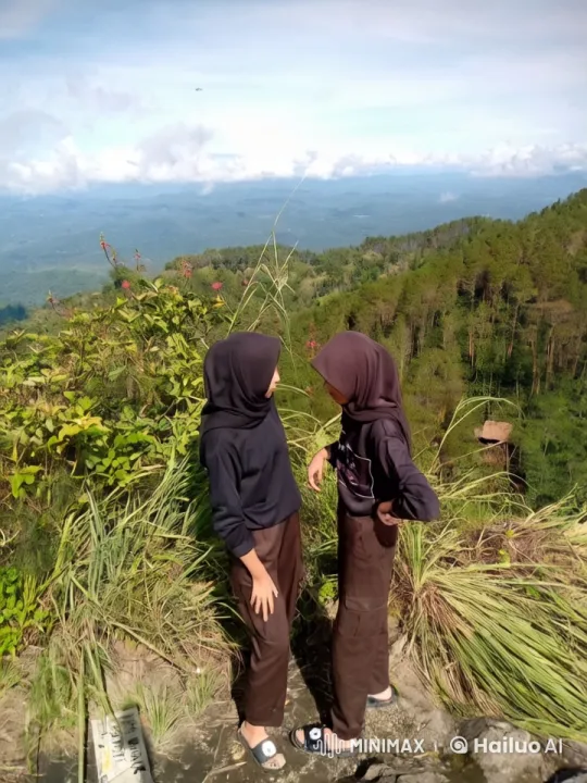 Girls Practice Kung Fu in Scenic Mountain Setting – AI Generated Video | Hailuo AI