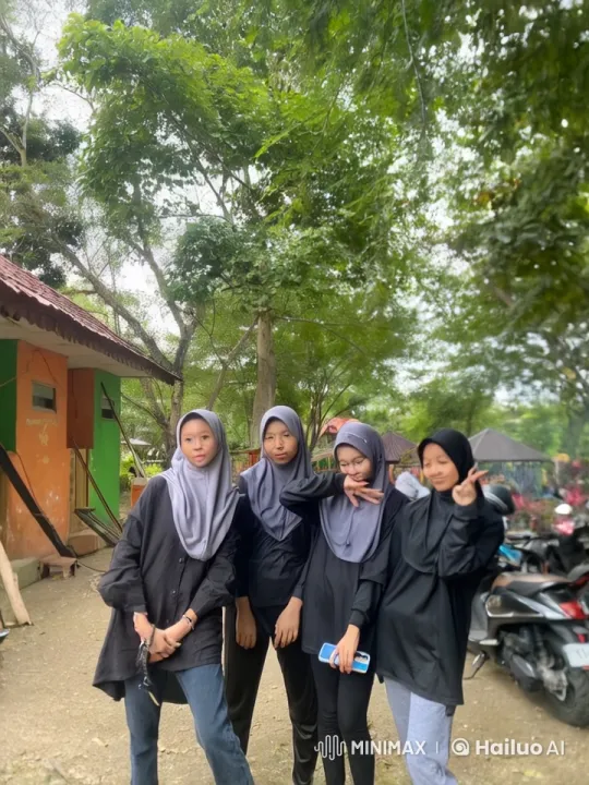 Young Women Showcase Martial Arts Skills in Lush Park Setting – AI Generated Video | Hailuo AI
