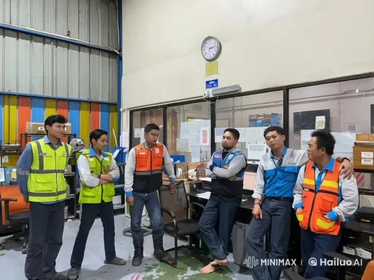 Martial Arts Display in Industrial Warehouse Setting – AI Generated Video | Hailuo AI