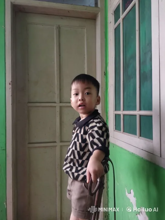 Young Boy Practices Kung Fu in Traditional Attire – AI Generated Video | Hailuo AI