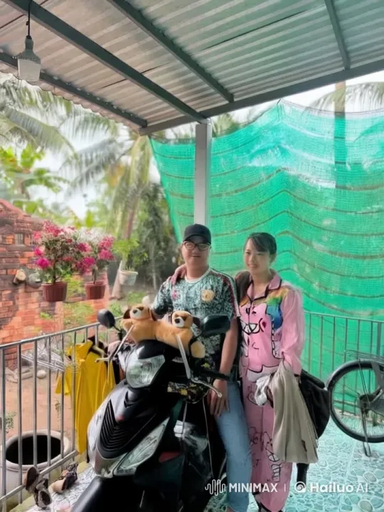 Couple Performs Dynamic Kungfu Fight on Porch – AI Generated Video | Hailuo AI