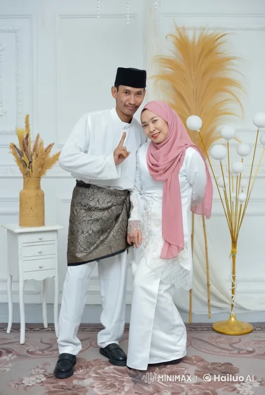 Traditional Attire Couple Showcases Kungfu Grace – AI Generated Video | Hailuo AI