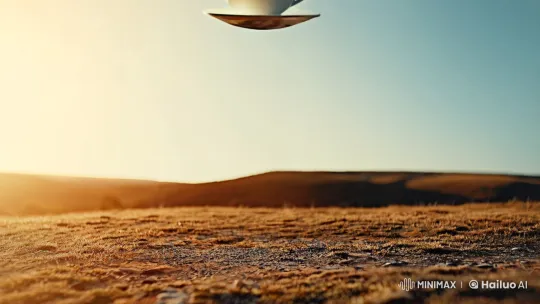 Coffee Cup Explosion Captured in Slow-Motion Artistry – AI Generated Video | Hailuo AI