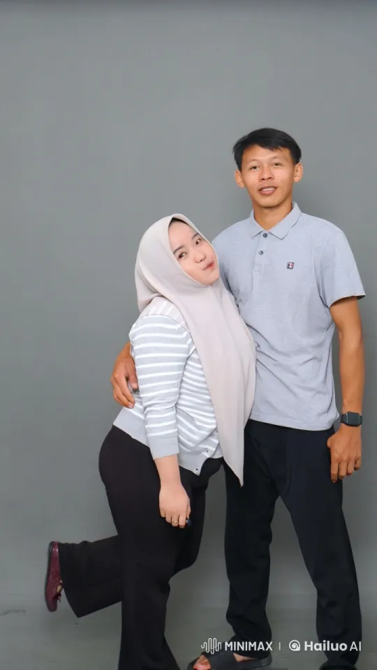 Couple Practicing Playful Kung Fu Stances – AI Generated Video | Hailuo AI