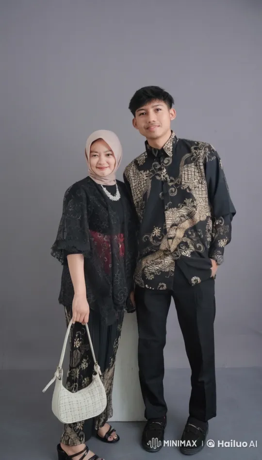 Traditional Batik Attired Pair Performing Kungfu – AI Generated Video | Hailuo AI