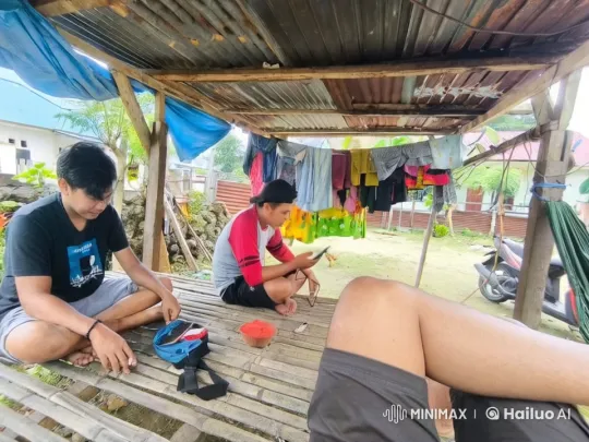 Rustic Kung Fu Training Under Bamboo Shelter – AI Generated Video | Hailuo AI