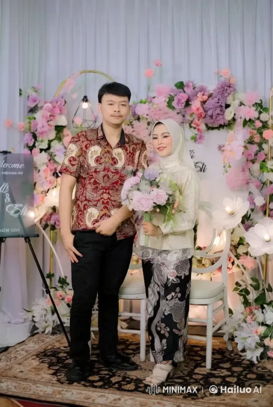 Traditional Kungfu Display at Elegant Engagement Celebration – AI Generated Video | Hailuo AI