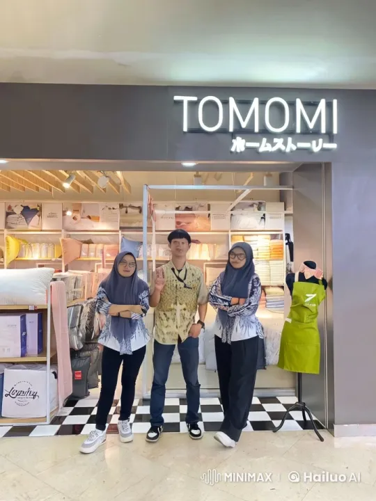 Kung Fu Performance in Front of 'TOMOMI' Store – AI Generated Video | Hailuo AI