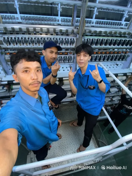 Industrial Backdrop: Uniformed Men's Martial Arts Display – AI Generated Video | Hailuo AI