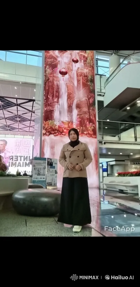 Kung Fu Practitioner in Serene Digital Waterfall Setting – AI Generated Video | Hailuo AI