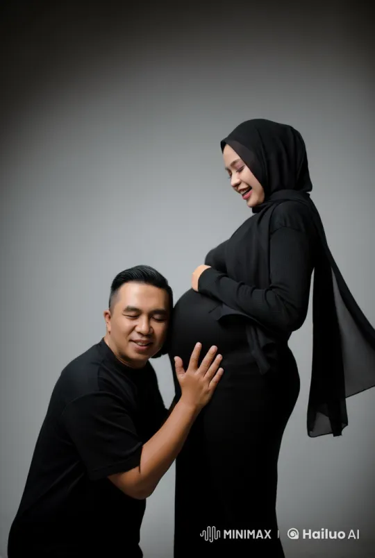 Pregnant Woman and Man Display Intimate and Kungfu Skills – AI Generated Video | Hailuo AI
