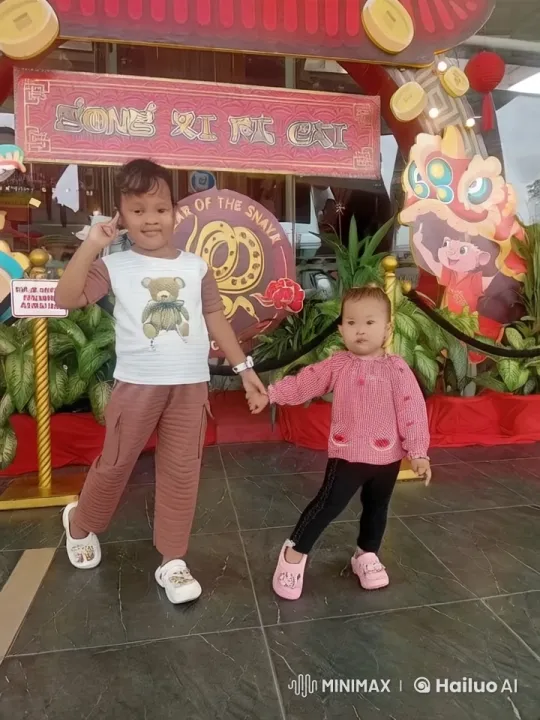 Children Celebrate Chinese New Year with Playful Kung Fu – AI Generated Video | Hailuo AI