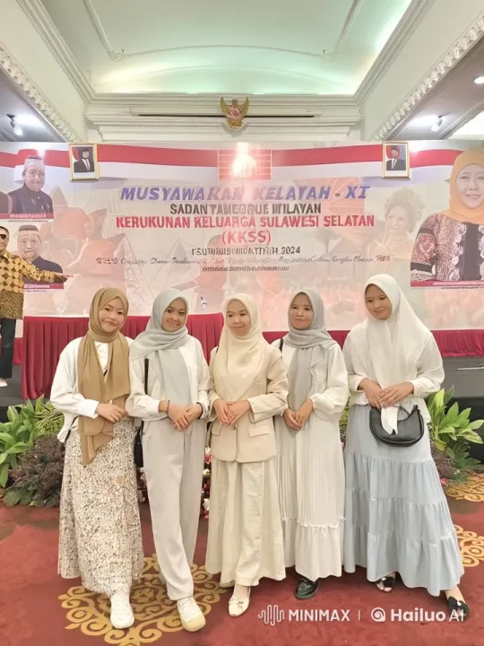 Formal Event Showcases Women's Kung Fu at KKSS Surabaya – AI Generated Video | Hailuo AI