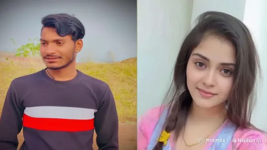 Young Couple Shares Tender Kiss in Intimate Setting – AI Generated Video | Hailuo AI